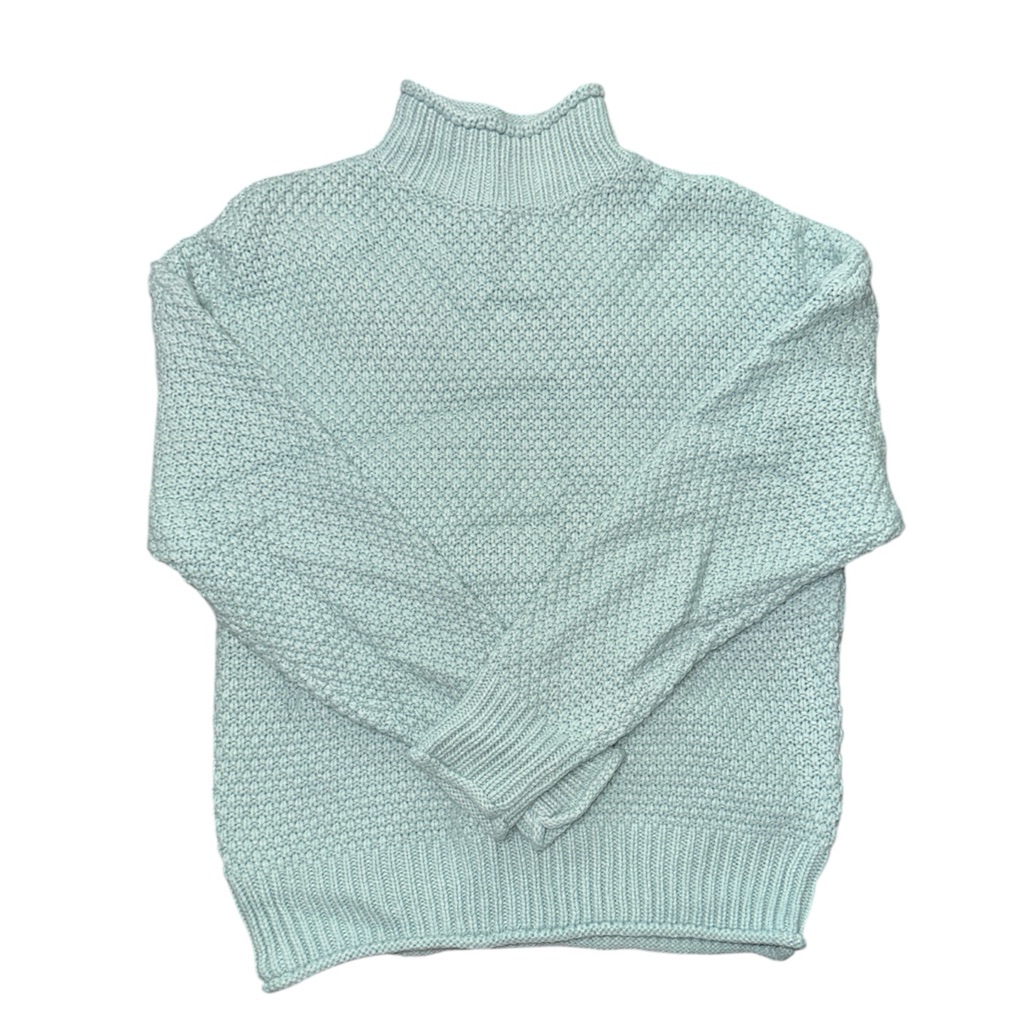 Zesica || Nwot || Green Blue Chunky Knit Sweater